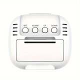 Kompakt Digital Väckarklocka med Temperaturskärm Carvallo