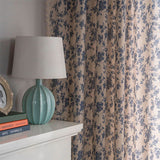 Retro Orchid Franjeförsedda Ekologiska Linne Ljusfilter Gardin Carvallo