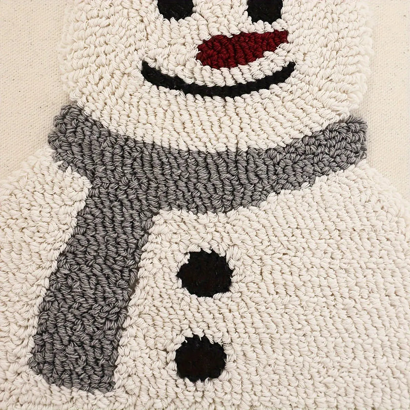 Carvallo - Traditionellt feriepudtäcke med snögubbe- och rendesign | 1+1 Gratis Carvallo