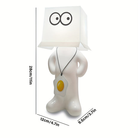 FunGlow - Kreativ Bordslampa, USB LED Nattlampa för Sängkammardekoration Carvallo