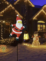 Utomhus solarlampor med Santa lykta Carvallo