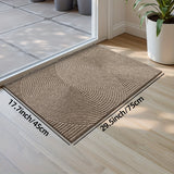 Dajiang Geometrisk Dörrmatta – Hållbar och Elegant Carvallo