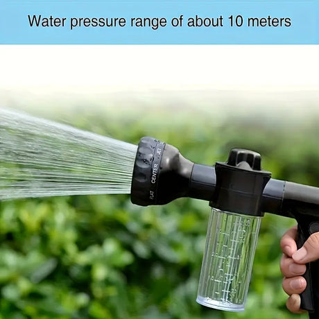 Multifunktionell biltvättspistolen – sprutpistol med mikrofiberfäste för noggrann rengöring Carvallo