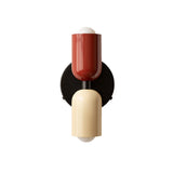 Konstnärlig Vintage Dubbelhuvud Vägglampa för Heminredning Carvallo