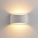 Vägglampa Modern Vit Puts Uppljus Carvallo