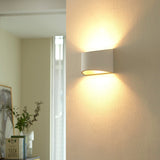 Vägglampa Modern Vit Puts Uppljus Carvallo