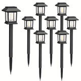 Solenergi Trädgårdsstake Ljus Carvallo