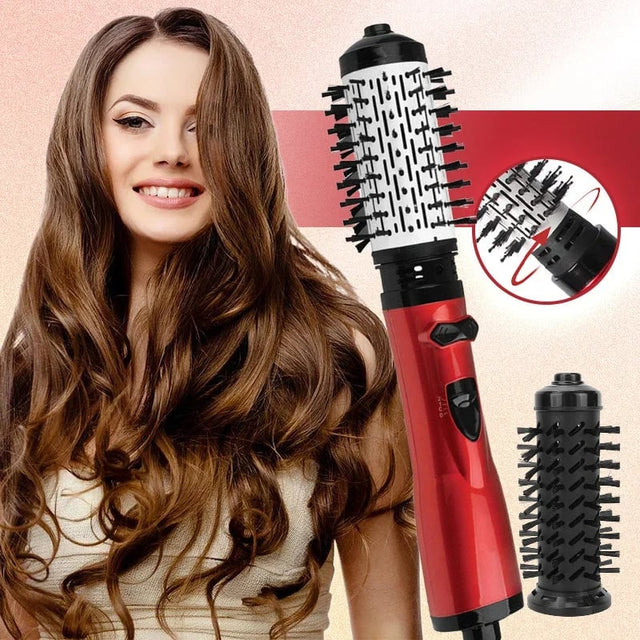 Luxora Rotating Hair Dryer with Interchangeable Brushes Carvallo
