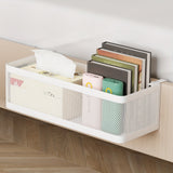 Justerbar metallförvaringskorg med krokar - Bekväm lösning för organisering Carvallo