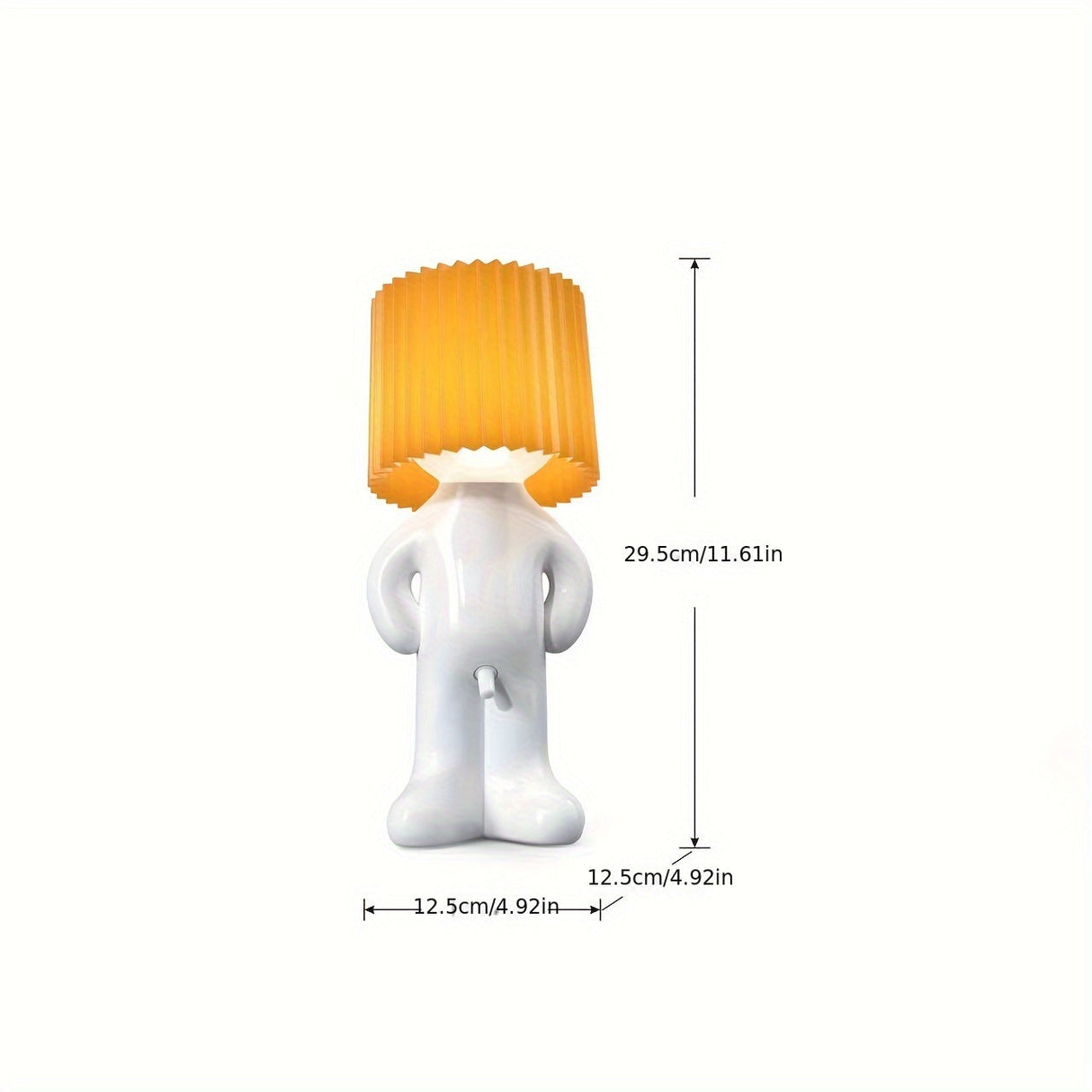 VerlegenLicht - USB-driven geometrisk bordslampa med färgglatt ljus Carvallo