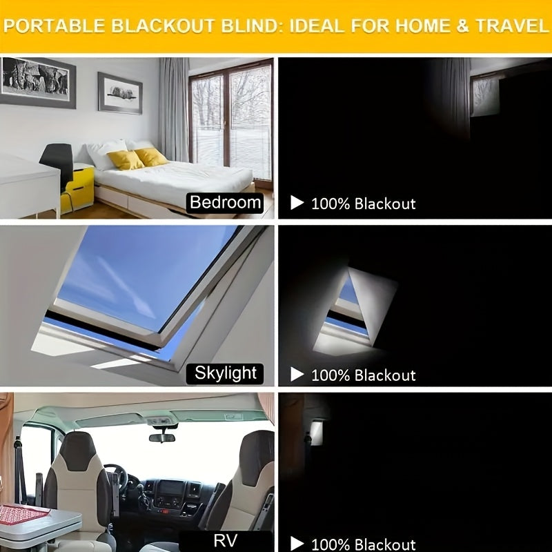 Bärbar mörkläggningsgardin – Skräddarsydd, borrfri lösning för avskildhet MILA Sverige