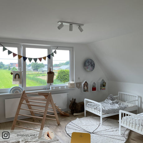 Taklampa Vit Aluminium Justerbar Spotlampa Carvallo