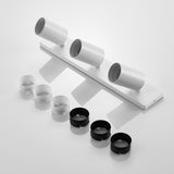 Takspotlights Vita Aluminium Justerbar Lampa Carvallo