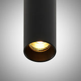 Pendellampa Modern svart aluminium cylinderlampa Carvallo