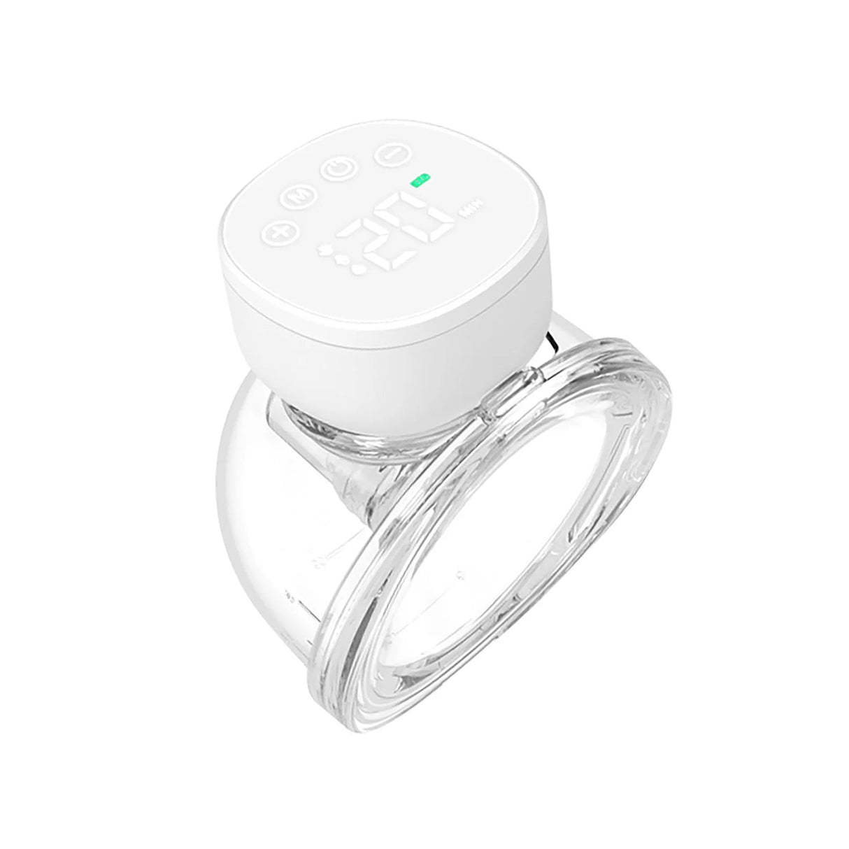 Bärbar elektrisk bröstpump med 180ML kapacitet Carvallo