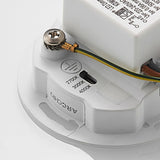 Vägglampa Modern Vit Aluminium LED Panel Carvallo