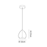 Fransk Stil Crèmefärgad Hänglampa Rustik Naturinspirerad Design Carvallo