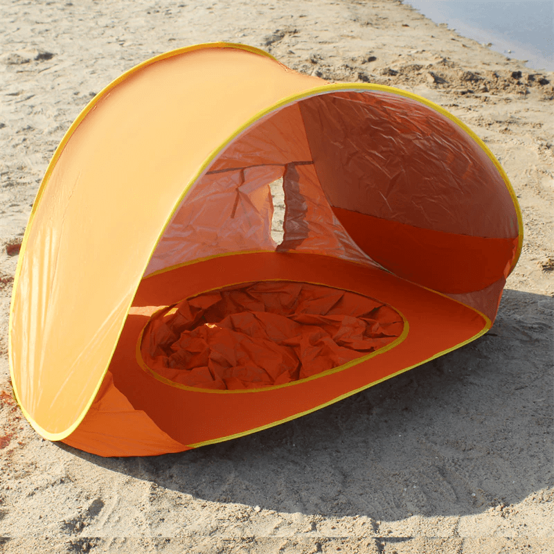 Pop-Up UV-Tält med pool Strandtält Soltält-Barn-BB-Hemnix