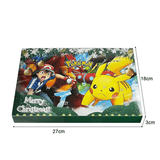 Poke Jul Adventskalender Mysterieskrin - 24st Figurer-Jul-BB-Hemnix