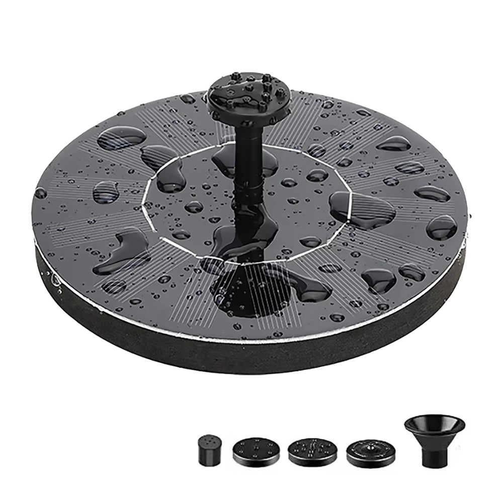 Carvallo – Solcellsdriven Fågelbad Fontän med Central Vattendyscha Carvallo