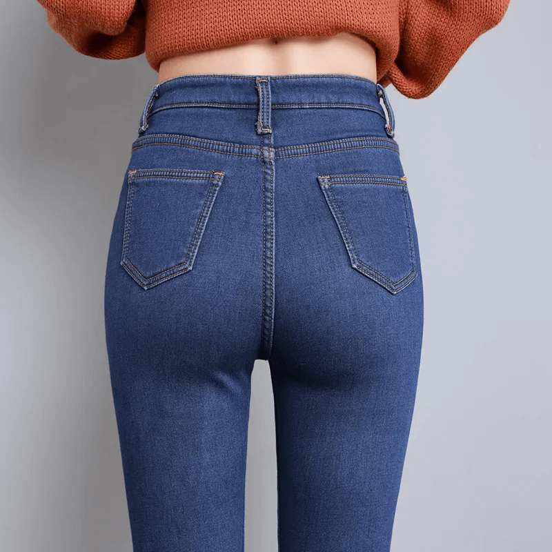 Varma Fodrade Jeans-Personligt-BB-Hemnix