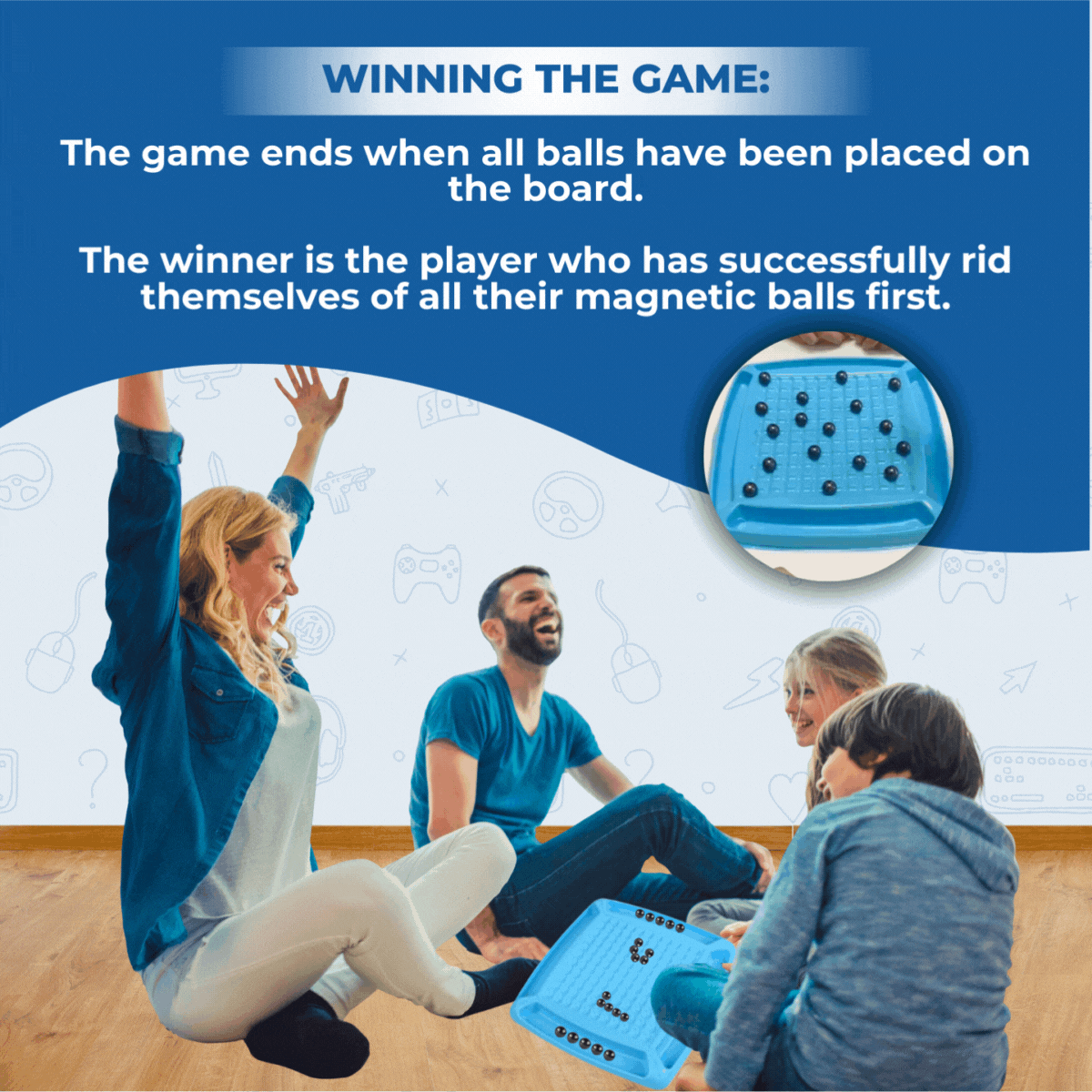 Carvallo - Magnetiskt schack familjespel Carvallo