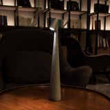 GlowContour – Stilren skrivbordslampa med skulpterad design Carvallo