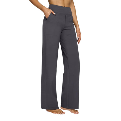 Zoey™ Business Yogabyxor-Hemnix-Grå-S-Hemnix