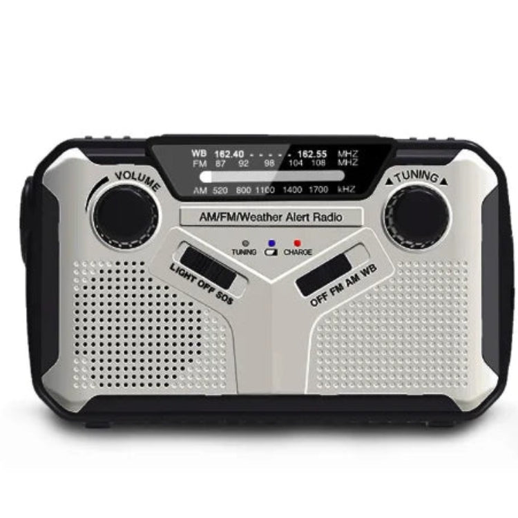 PrepMate - Bärbar nödradio och powerbank för överlevnad och friluftsliv Carvallo