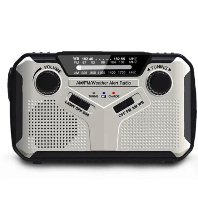 PrepMate - Bärbar nödradio och powerbank för överlevnad och friluftsliv Carvallo