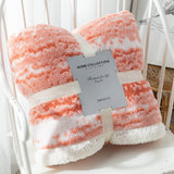 Elegant Seraphina Velvet Sherpa Filten Carvallo