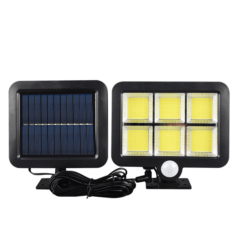EcoMotion - Solcellsdriven LED-Rörelsesensorlampa för Utomhusbruk-Kök-BB-6COB-Hemnix