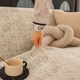 Spräcklig Mönster Chenille Sofföverdrag Carvallo