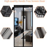 Magnetisk Myggnät för Dörr med Automatisk Stängning | Insektsnät med Magnetlås – Myggskydd för Altan, Balkong & Entré (Flera Storlekar)-Kök-BB-Hemnix