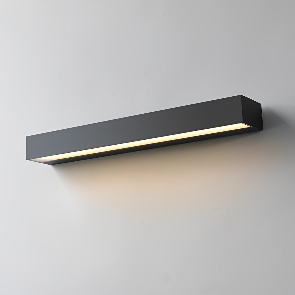 Vägglampa Modern Svart Vattentät Utomhuslampa Carvallo