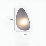 LED Vägglampa i Kieselstein Design – Dekorativ nordisk design för vardagsrum och hall Carvallo