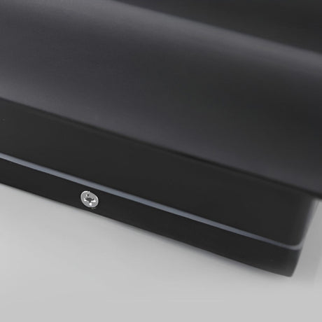 LED Vägglampa Utomhus Modern Svart Väggarmatur Carvallo