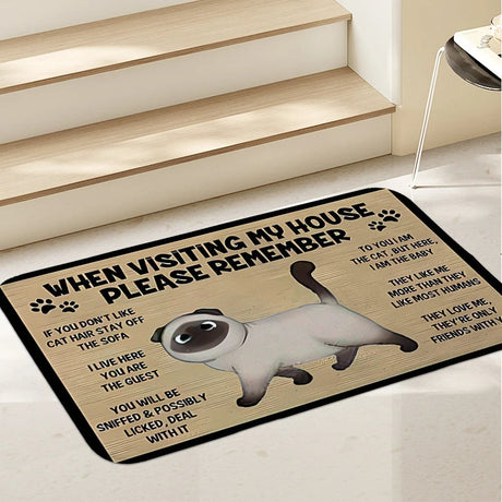 Katt Välkomstmatta - För alla kattälskare-Home-Hemnix-Ragdoll-Hemnix