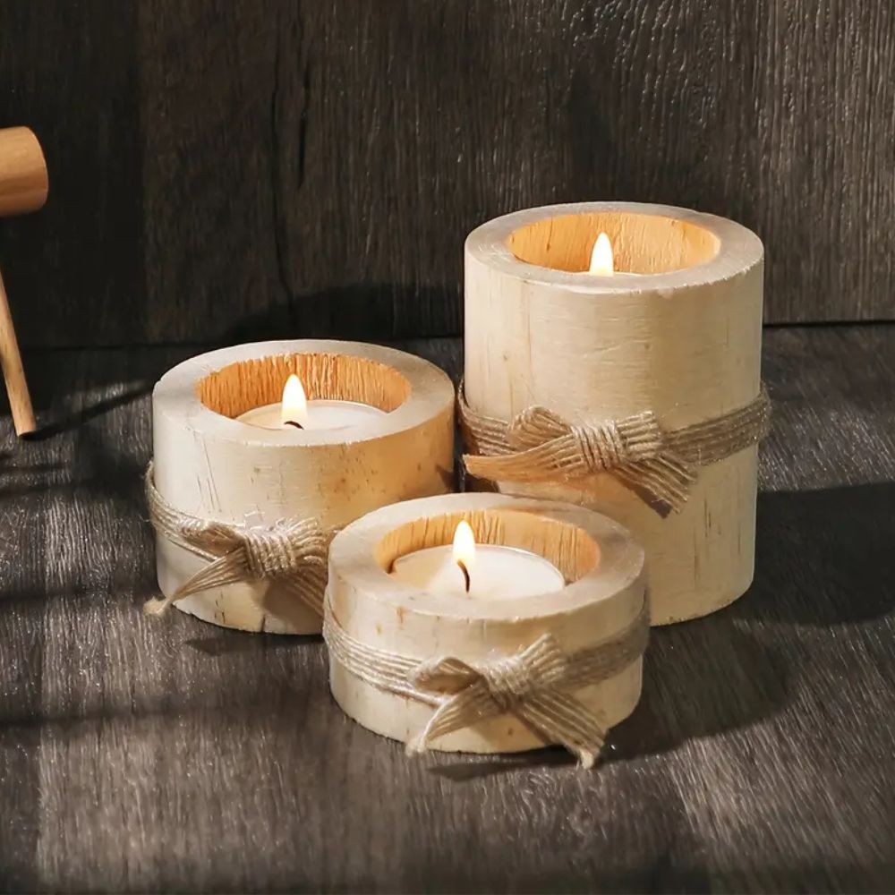 Natural Harmony Bamboo Ljushållare – Set med 3 MILA Sverige