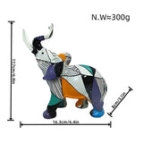 Lyxig Abstrakt Elefant Figur Carvallo