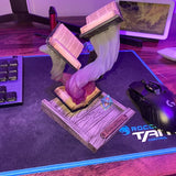 MystiCraft – Flytande öppna böcker med virvlande ånga för en magisk skärm Carvallo