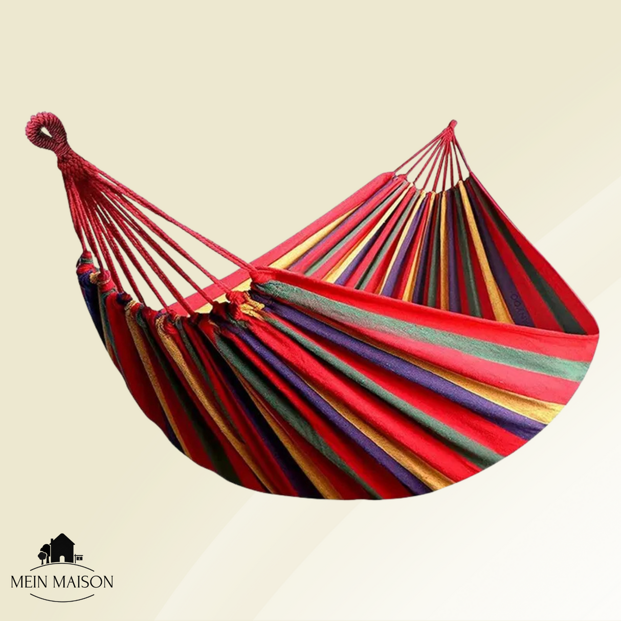 Carvallo Hängematta | Robust Canvas | Anti-glid-design | Bärförmåga 200 kg Carvallo