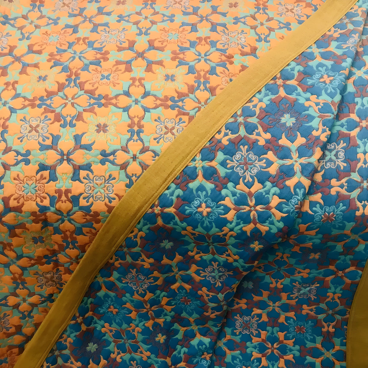 EthniWeave Filt – Dekorativ bomulls-ethno-filt Carvallo