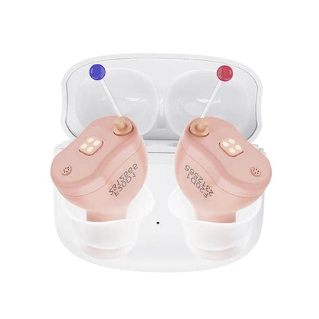 Avancerade 16-kanals digitala hörapparater: Uppladdningsbara och osynliga Carvallo