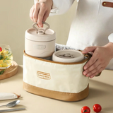 Läckagesäker matbehållare – Flerskiktad lunchbehållare i rostfritt stål för färska måltider var som helst MILA Sverige