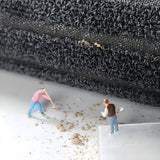 SlipSafe Golvmatta -Randig väderbeständig halkskyddsmatta Carvallo