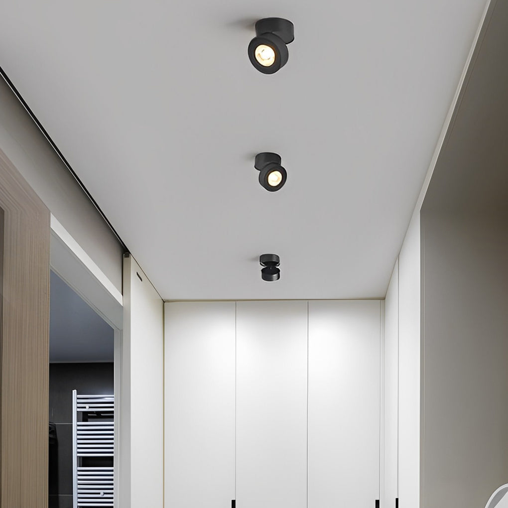 AdjustaGlow - Justerbar LED Nordic Spotlight Inbyggd Taklampa Carvallo