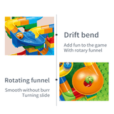 Marble Run Byggklossar – Kreativ Labyrint med Rutschkana och Kulbana för Barn – Pedagogisk Lek för Problemlösning och Fantasi-Byggsats Kulbana-BB-Hemnix