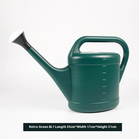 Stor volym vattenkanna med lång pip – plast för trädgårdsskötsel Carvallo