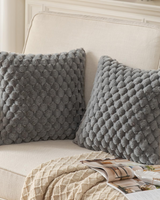 Carvallo – Lyxig Plysch Dekorativ Kudde med Lush Textur för Elegant Komfort Carvallo